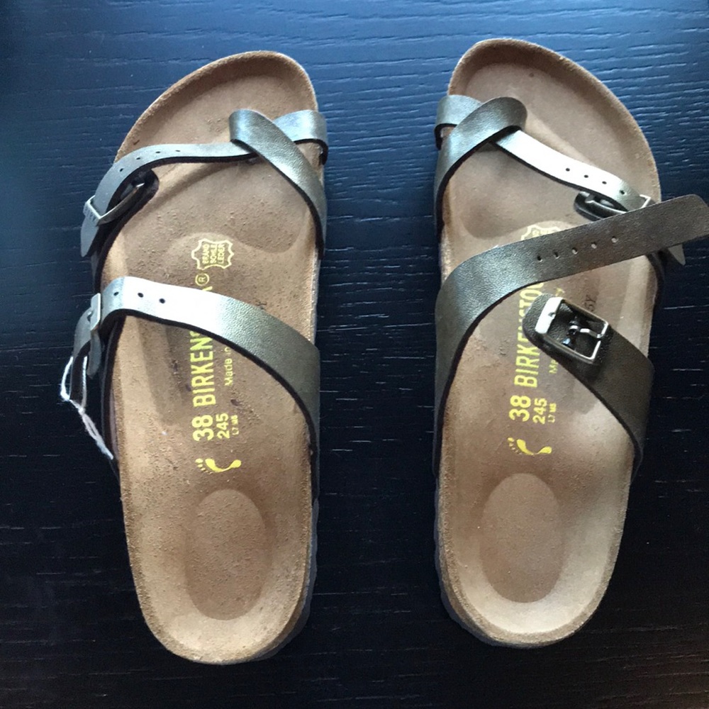Birkenstock toe wrap sandals